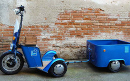 Motor Listrik Tiga Roda Movi – VW Think Blue, Kreatif dan Unik