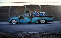 Datsun 620 Pick Up Long 1.500 Asal Lampung Ini Langganan Sabet Piala Kontes