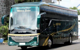  Debut di Kalbar, PO Safar Langsung Boyong 3 Bus Baru Skylander F25, Pakai Sasis Mercedes-Benz!