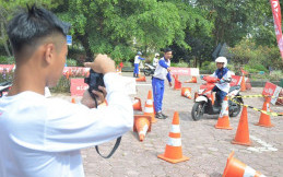 AHM Ajak Puluhan Pelajar Peduli Keselamatan Berkendara Dengan Cara Kekinian