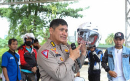 Suzuki Motor Club Bekasi Dapat Edukasi Keselamatan Berlalu Lintas dari Korlantas Polri