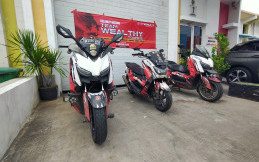 Tim Touring Uji Pelumas Wealthy Selesaikan Touring 5.000 Kilometer