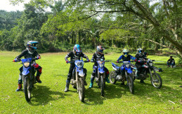 Instruktur Yamaha Riding Academy Tingkatkan Skill Berkendara Off-road