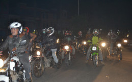 Unik, 300 Bikers Honda Tiger Gelar Acara dengan Adat Betawi