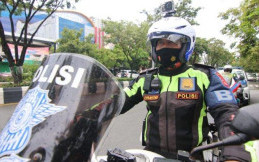 Helm Polantas Dipasangkan Action Camera, untuk Apa ya? 