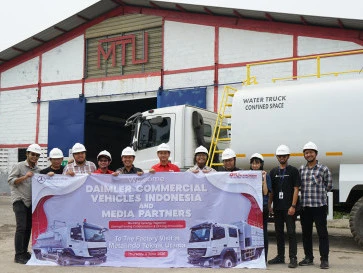 DCVI dan MTU Kolaborasi, Menghadirkan Standar Mutu Truk Mercedes-Benz