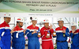 Kilang RU III Pertamina Dipastikan Siap Produksi Biodiesel B20