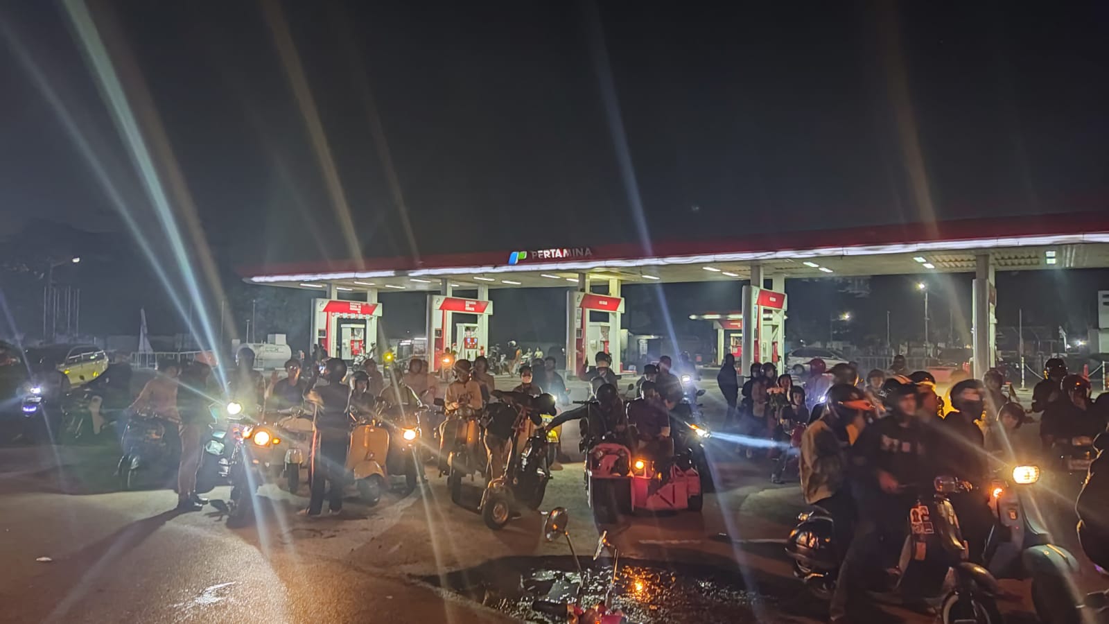 Kegiatan Scooterist Alam Sutera (Sastra) Isi Bulan Ramadan