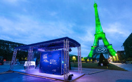 Teknologi Bahan Bakar Hidrogen Toyota Menyinari Menara Eiffel