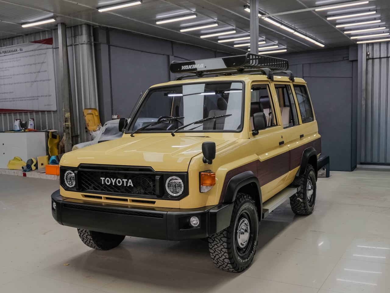 Gagah, Modifikasi Toyota Kijang Rover 1991 Ala Land Cruiser