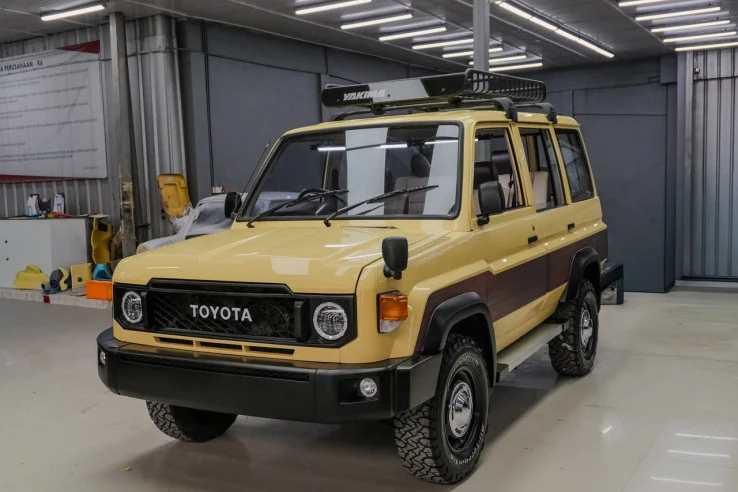 Gagah, Modifikasi Toyota Kijang Rover 1991 Ala Land Cruiser