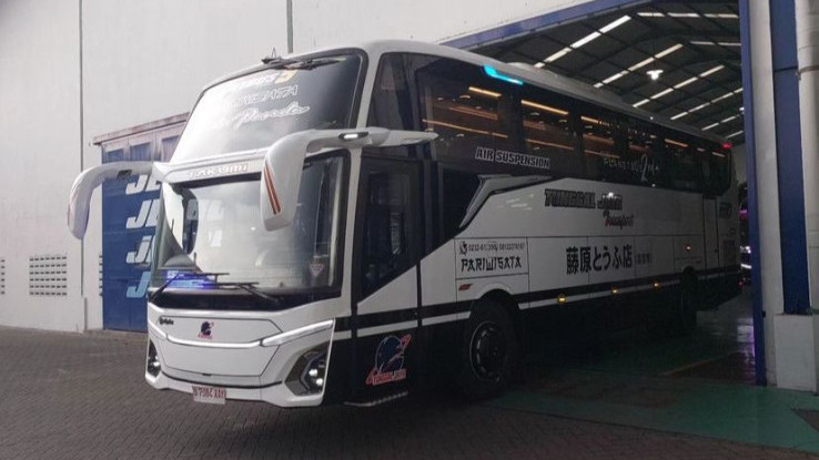 Tunggal Jaya Transport Rilis Bus Unik Dengan Livery Ala Toyota AE86 Sprinter Trueno