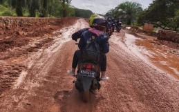 Generasi 125 Riding ke Danau Laet Bersama Yamaha Freego dan Mio M3