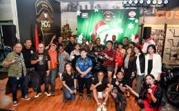 Cara Menarik H.O.G Anak Elang Jakarta Chapter Sambut Natal dan Tahun Baru