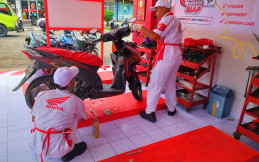 WMS Kembali Hadirkan Bale Santai Honda untuk Pemotor di Jalur Mudik Serang, Banten