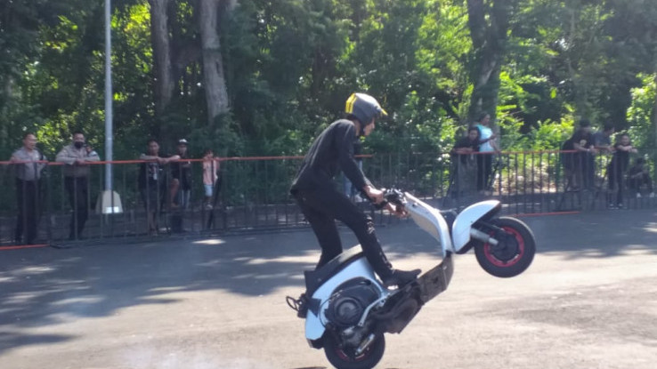 Kontes Dyno Test Hingga Kecantikan Ramaikan Vespa World Days 2022 Bali