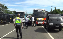Terkait Kelaikan Jalan, Semua Bus yang Masuki Jalur Puncak Kena Razia