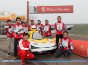 Inilah Mobil Baterai Karya Mahasiswa UPI Bandung di Sirkuit Ferrari