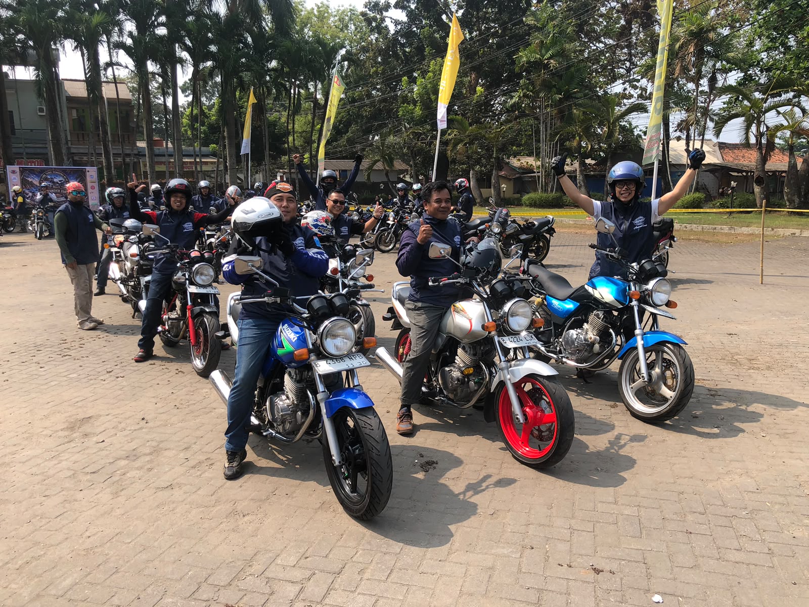 Bukan Menguras SPBU, Ini Agenda Seru Komunitas Suzuki Thunder 250