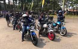 Bukan Menguras SPBU, Ini Agenda Seru Komunitas Suzuki Thunder 250
