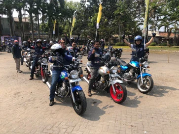 Bukan Menguras SPBU, Ini Agenda Seru Komunitas Suzuki Thunder 250