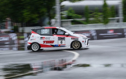 Pembalap TTI jadi Juara di Kejurnas Slalom 