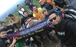 NMAX Bekasi Community Jalin Persaudaraan Sesama Pengguna NMAX