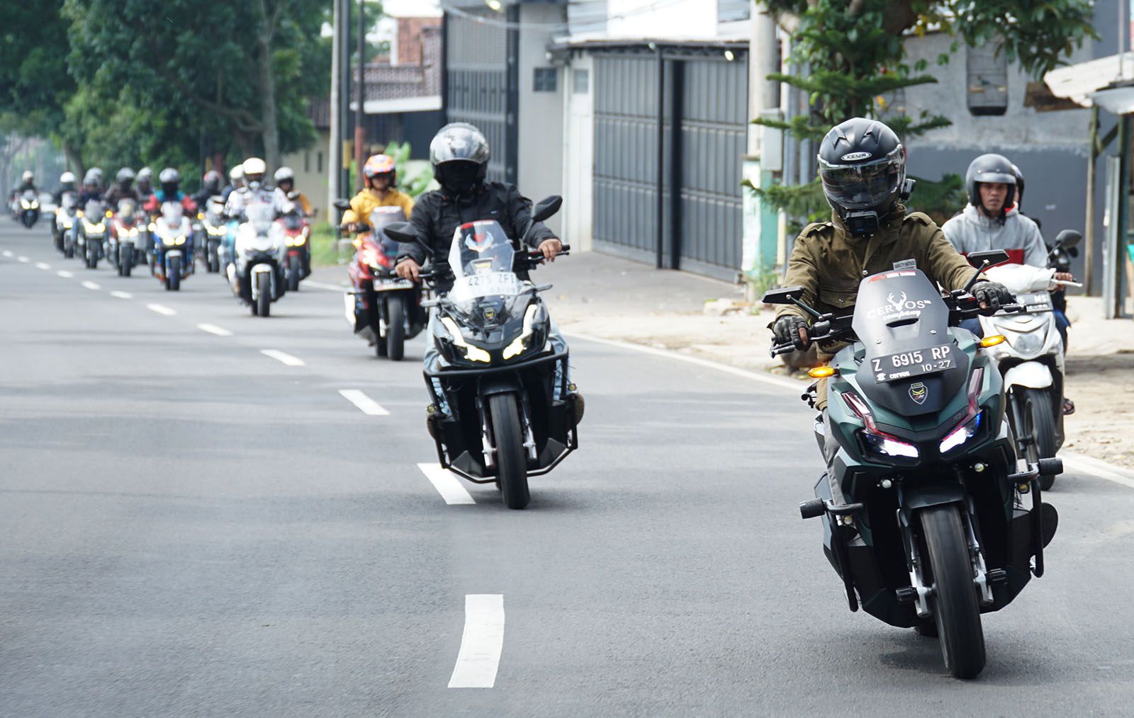 Daya Adicipta Motora Gandeng 60 Konsumen dan Komunitas Jajal Motor Keliling Bandung