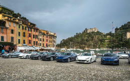 Puluhan Ferrari Keliling Eropa pada Acara Bertajuk Tour Ferrari Portofino