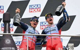 Marc dan Alex Marquez Naik Podium di Jerman, Torehkan Sejarah Baru MotoGP