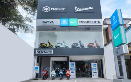 Adakan Promo, Piaggio Indonesia Resmikan Diler Mojokerto