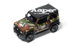 AAPE Berkolaborasi dengan Suzuki Hadirkan Model Mobil Jimny Bermotif Camo