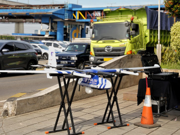 Intai Pelanggar Lalu Lintas dari Udara, Teknologi VTOL dan ETLE Drone Siap Amankan Mudik Lebaran 2026