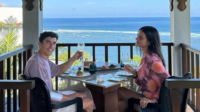 Marc Marquez Bagikan Momen Liburan ke Bali Bersama Kekasih