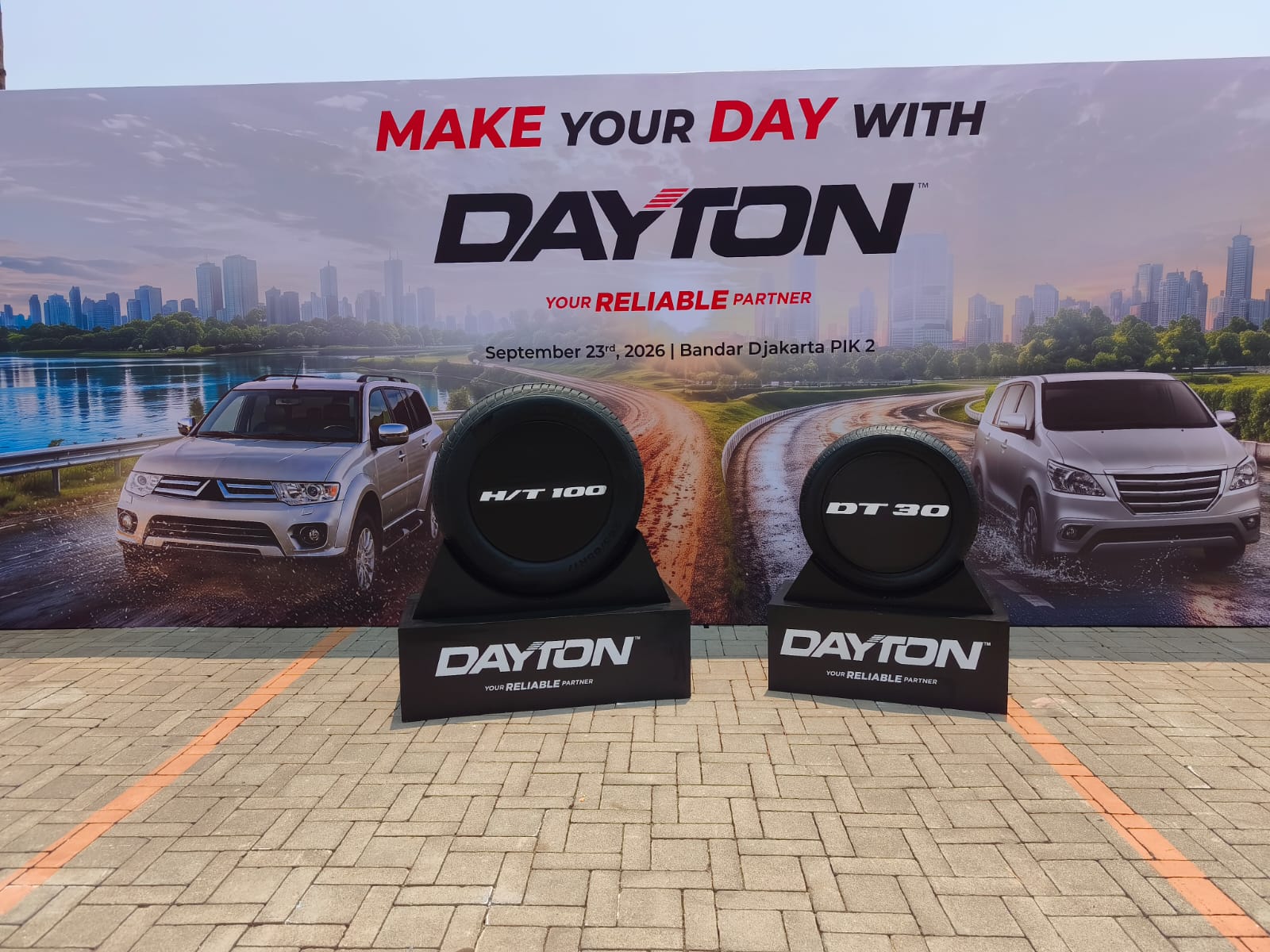 Dayton Resmi Masuk Indonesia, Bawa Ban Baru untuk MPV dan SUV