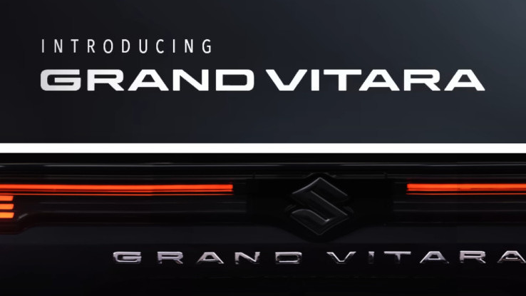 Teaser Suzuki Grand Vitara Ungkap Lampu LED Tipis