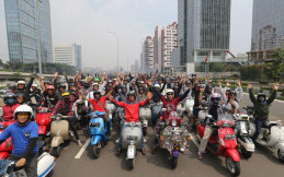 Ikutan Indonesia Vespa Days 2019, Ini Kata Anies Baswedan
