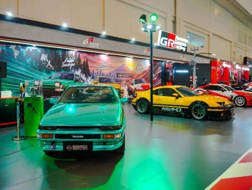 Booth Toyota Gazoo Racing IMX 2026 Tampilkan Nuansa Balap