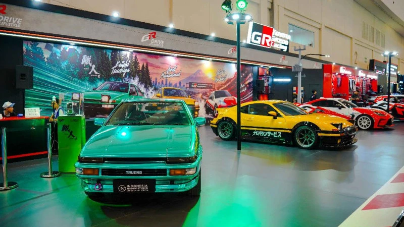 Imx Custom Booth Toyota Gazoo Racing IMX 2026 Tampilkan Nuansa Balap - kabaroto