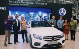 Mercedes Bakal Pajang Model E-Class Rakitan Lokal di IIMS 2017