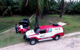 Layani Konsumen di Pegunungan Lampung, Toyota Hadirkan 16 Mobil Home Service 