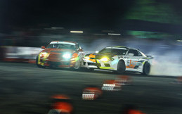Amandio dan Ikhsan Utama 'Panaskan' Kejurnas Drift 2018 Seri 2