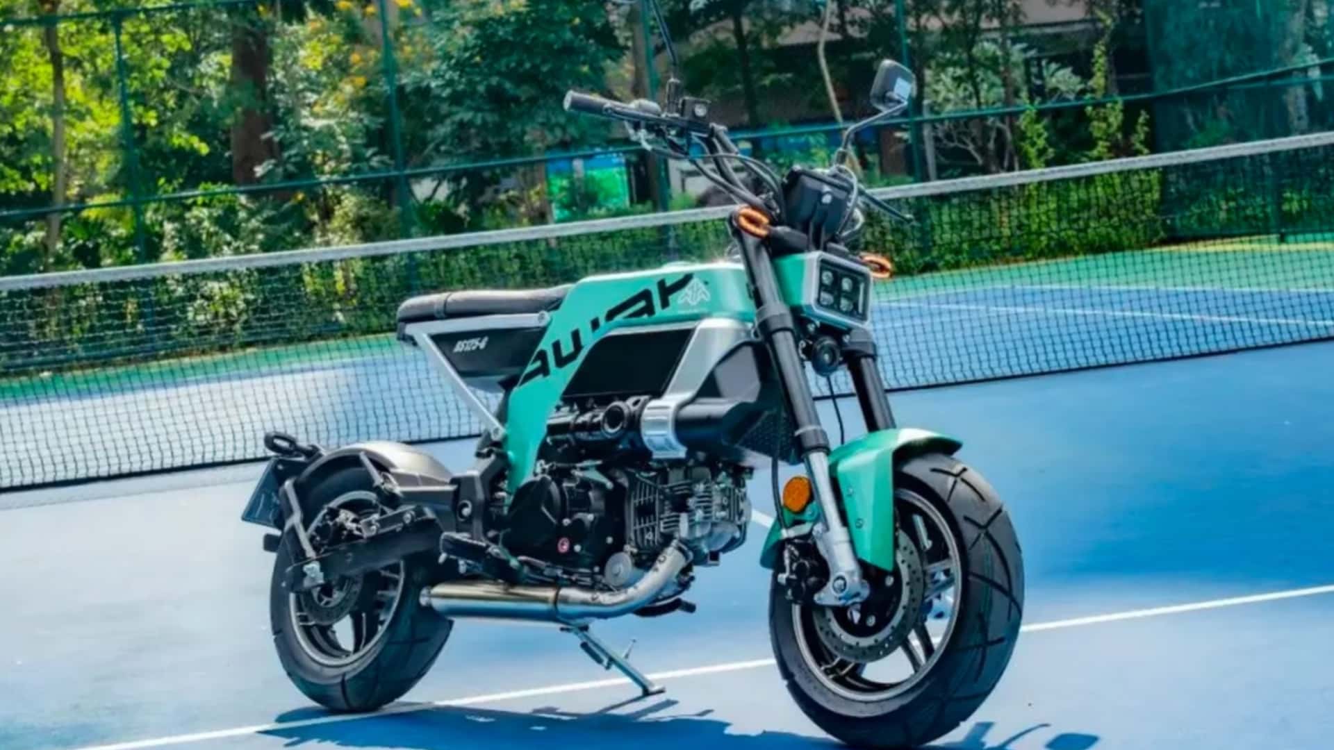 Terinspirasi Senjata Api, Sepeda Motor Kecil AK11 Resmi Meluncur