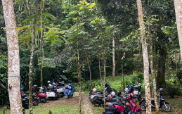 Jauhi Ingar Bingar Perkotaan, Mocaves Gelar Piknik di Sukabumi