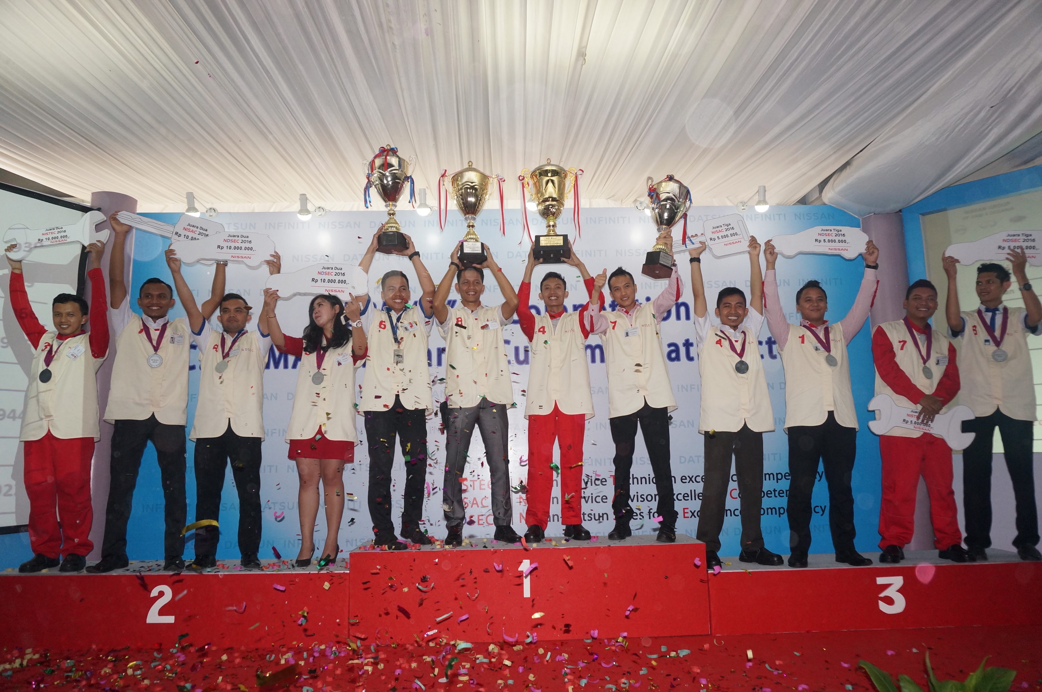 Sejumlah 1.351 Teknisi, Service Advisor dan Salesperson Nissan Datsun Berkompetisi
