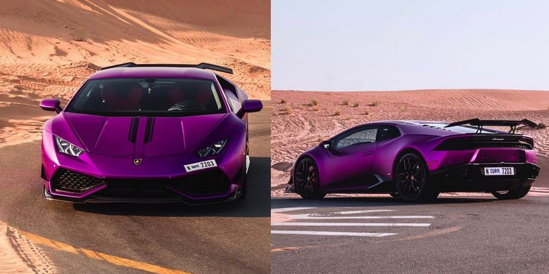 Modifikasi Lamborghini Huracan Wanita asal Dubai