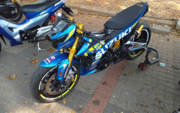 Alergi Part KW, Suzuki Satria FU Ala Moge Mejeng di Otobursa Tumplek Blek