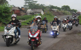 Komunitas Honda Tasikmalaya (Khotak) Serbu Gelaran Balap HDC 2023
