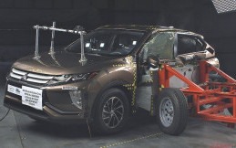Ini Hasil Uji Tabrakan Mitsubishi Eclipse Cross