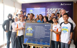Marquez dan Pedrosa Kampanyekan 10 Golden Rules Berkendara Aman